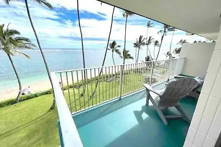 بيت للعطل Amazing Beachfront Condo With Ac Laie